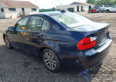 2007 BMW 328Xi z USA, uszkodzony, nr VIN WBAVC93537KX56779